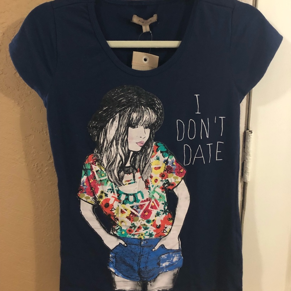 Blue Graphic T-Shirt